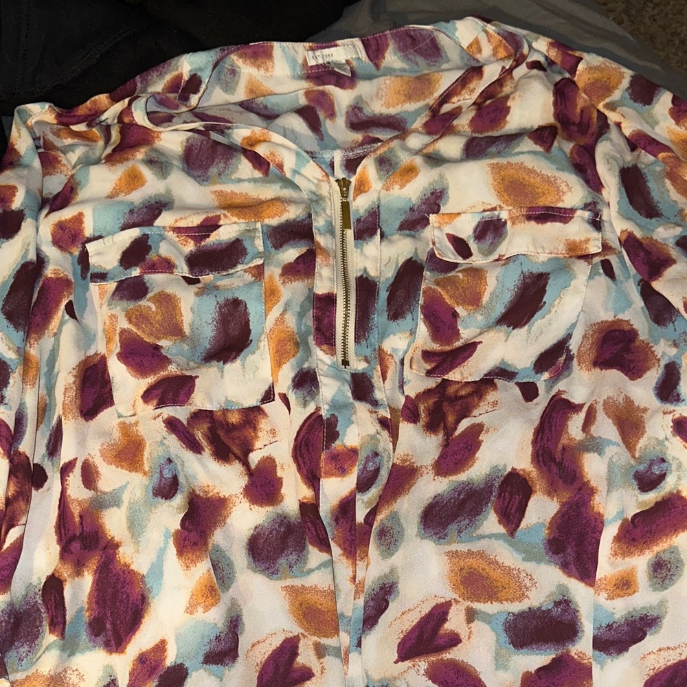 Women's Multicolor Printed Tunic Top